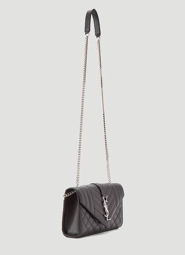 Envelope Satchel Small Shoulder Bag Saint Laurent Envelope Satchel Small Shoulder Bag Black sla0244033