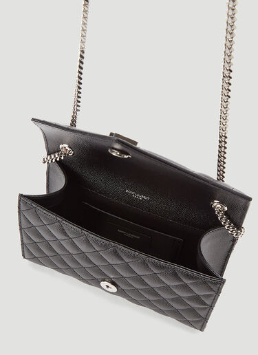 Envelope Satchel Small Shoulder Bag Saint Laurent Envelope Satchel Small Shoulder Bag Black sla0244033