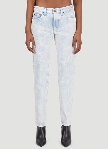 뉴 로우 웨이스트 진 Saint Laurent 뉴 로우 웨이스트 진 블루 sla0246008