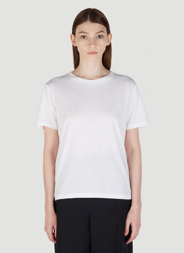Saint Laurent Classic T-Shirt Beige sla0247006