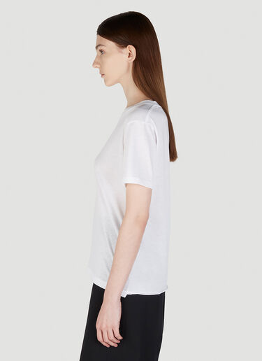 Saint Laurent Classic T-Shirt Beige sla0247006