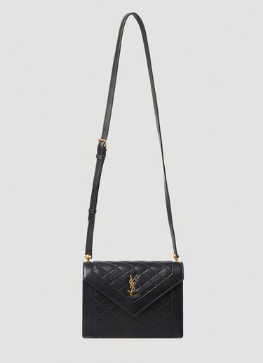 Saint Laurent [개비] 퀼팅 숄더 백 블랙 sla0247159