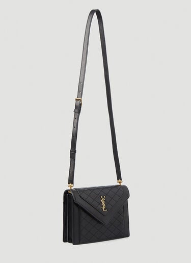 Saint Laurent [개비] 퀼팅 숄더 백 블랙 sla0247159