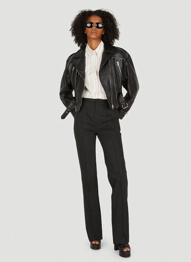 스트라이프 셔츠 Saint Laurent 스트라이프 셔츠 베이지 sla0249051
