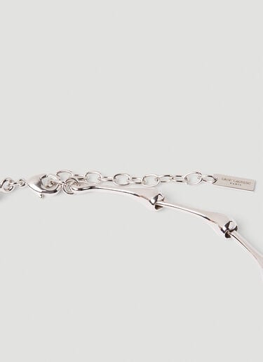 Large Drop Bracelet Saint Laurent Large Drop Bracelet Silver sla0249247