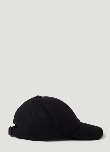모노그램 베이스볼 캡 Saint Laurent 모노그램 베이스볼 캡 Black sla0249259
