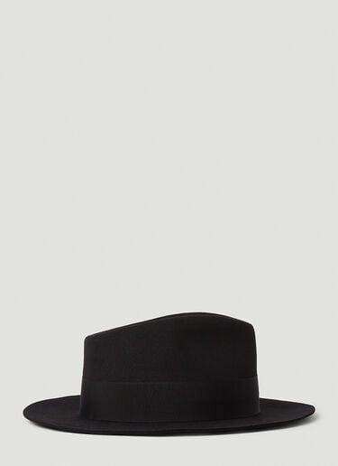 Saint Laurent 绅士帽 黑色 sla0249262