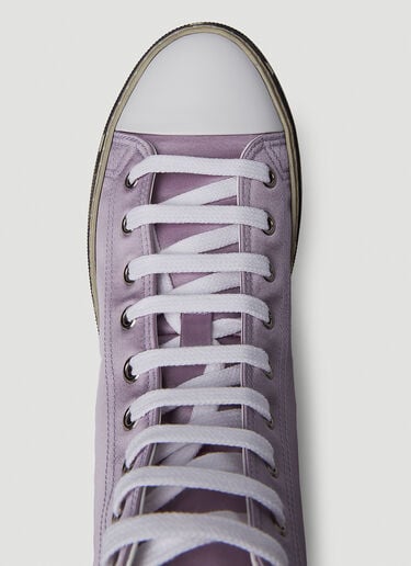 말리부 새틴 스니커즈 Saint Laurent 말리부 새틴 스니커즈 라일락 sla0250071