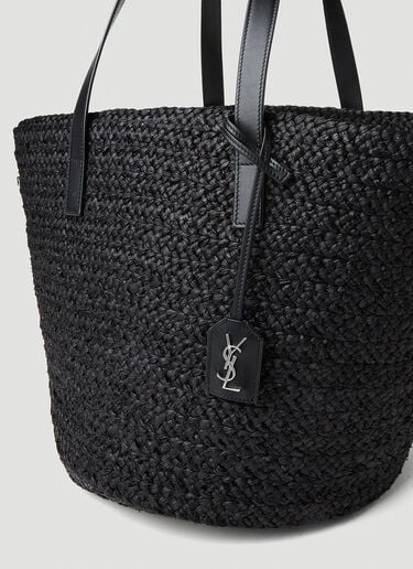 Panier Medium Tote Bag Saint Laurent Panier Medium Tote Bag Black sla0251101