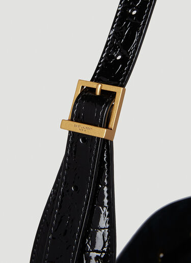 Paris VII 新月单肩包 Saint Laurent Paris VII 新月单肩包 黑色 sla0251125