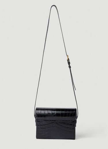 June Box Shoulder Bag Saint Laurent June Box Shoulder Bag Black sla0251130