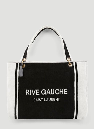 Rive Gauche Towel Tote Bag Saint Laurent Rive Gauche Towel Tote Bag Black sla0251138