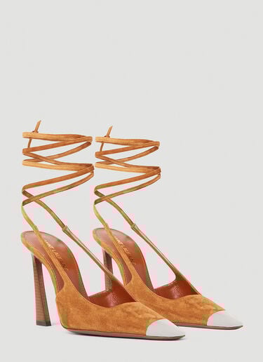 블레이드 하이힐 슈즈 Saint Laurent 블레이드 하이힐 슈즈 Tan sla0251175