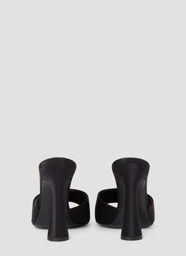 Saint Laurent Suite 高跟穆勒鞋 黑色 sla0251176