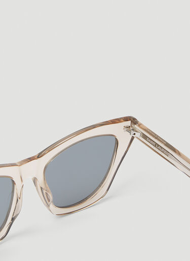 Saint Laurent SL 214 케이트 선글라스 베이지 sla0251203