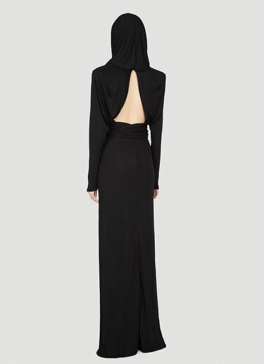 连帽长裙 Saint Laurent 连帽长裙 黑色 sla0252001