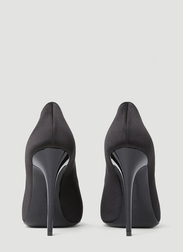 Alix Embellished High Heel Shoes Saint Laurent Alix Embellished High Heel Shoes Black sla0252037