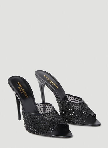 Saint Laurent Gippy 缀饰高跟鞋 黑色 sla0252042