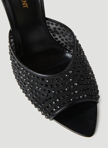 Saint Laurent Gippy 缀饰高跟鞋 黑色 sla0252042