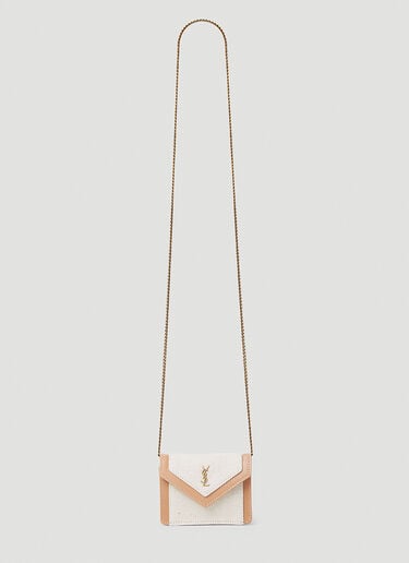 Saint Laurent Mini Gaby Shoulder Bag Beige sla0252068