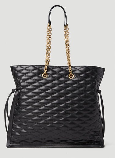 Saint Laurent Quilted Shoulder Bag Black sla0252076