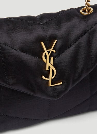 Puffer Shoulder Bag Saint Laurent Puffer Shoulder Bag Black sla0252086