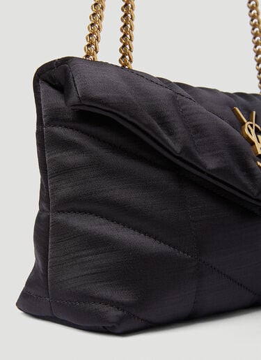 Puffer Shoulder Bag Saint Laurent Puffer Shoulder Bag Black sla0252086