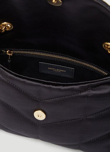 Puffer Shoulder Bag Saint Laurent Puffer Shoulder Bag Black sla0252086