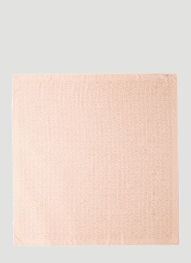 Saint Laurent Grand Carre Logo Scarf Beige sla0252090