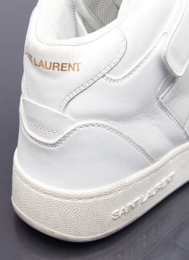 Jefferson High Top Sneakers Saint Laurent Jefferson High Top Sneakers White sla0253066