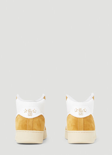 Saint Laurent SL/80 하이탑 스니커즈 브라운 sla0253067