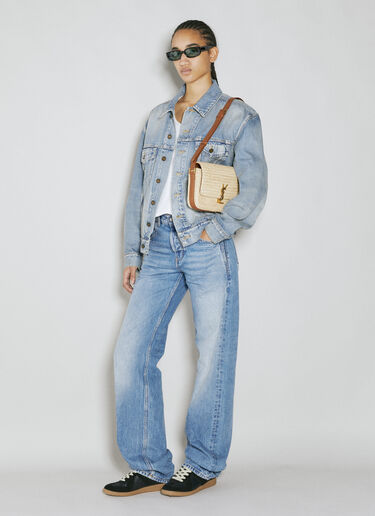 Solferino 中号单肩包 Saint Laurent Solferino 中号单肩包 米色 sla0253134