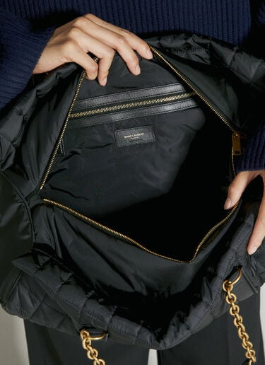 Gloria Quilted Shoulder Bag Saint Laurent Gloria Quilted Shoulder Bag Black sla0253146