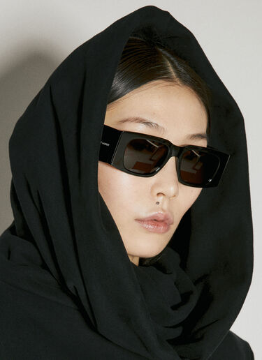 Saint Laurent 스카프 스웨트셔츠 블랙 sla0254031