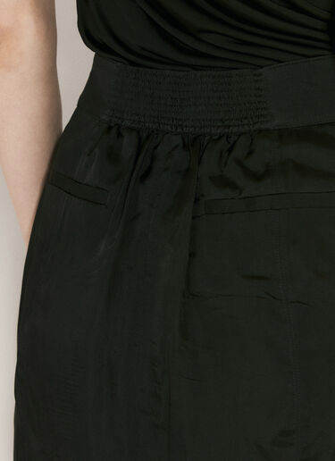 ツイルペンシルスカート Saint Laurent ツイルペンシルスカート ブラック sla0255007