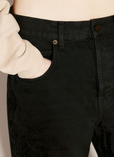 Baggy Jeans Saint Laurent Baggy Jeans Black sla0255014