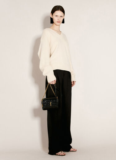 카상드르 마틀라세 카레 미니 카메라 백 Saint Laurent 카상드르 마틀라세 카레 미니 카메라 백 블랙 sla0255111
