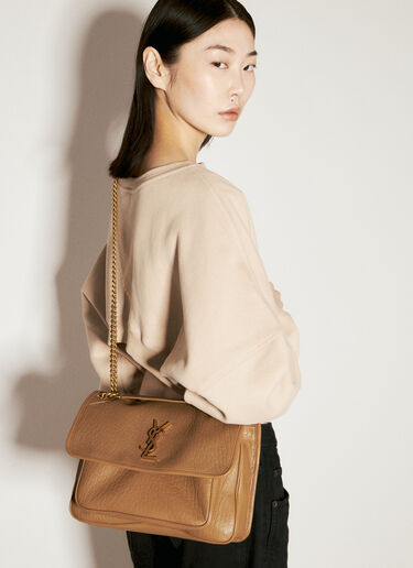 Medium Niki Shoulder Bag Saint Laurent Medium Niki Shoulder Bag Brown sla0255114