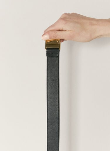 Cassandre Magnetic Belt Saint Laurent Cassandre Magnetic Belt Black sla0256018