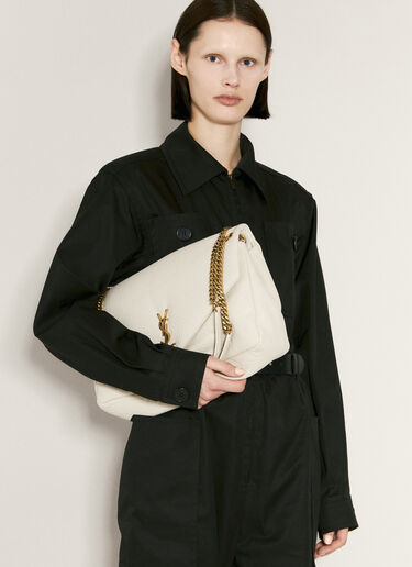 Saint Laurent 大号 Calypso 单肩包 乳白色 sla0256026