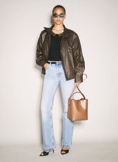레이스 마감 가디건 Saint Laurent 레이스 마감 가디건 블랙 sla0257007