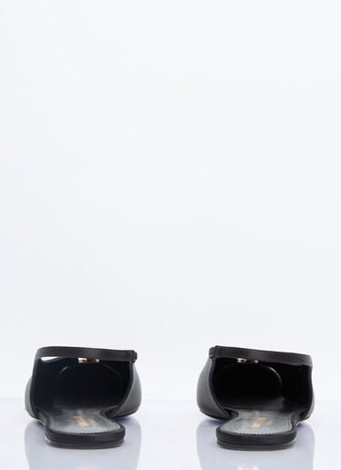 Babylone Slingback Flats Saint Laurent Babylone Slingback Flats Black sla0257035