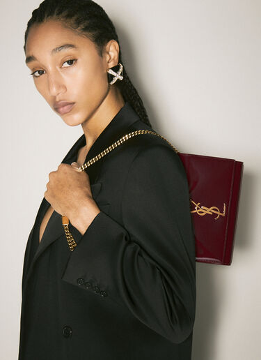 Small Kate Shoulder Bag Saint Laurent Small Kate Shoulder Bag Burgundy sla0258019