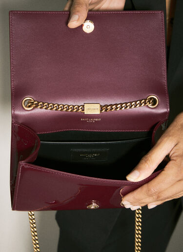 Small Kate Shoulder Bag Saint Laurent Small Kate Shoulder Bag Burgundy sla0258019