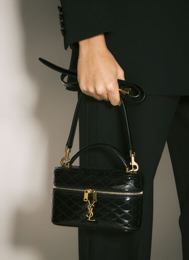 Gaby Vanity Shoulder Bag Saint Laurent Gaby Vanity Shoulder Bag Black sla0258020