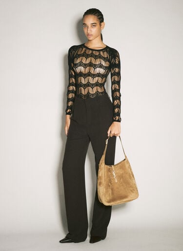 Le 5 À 7 라지 숄더백 Saint Laurent Le 5 À 7 라지 숄더백 카멜 sla0258021