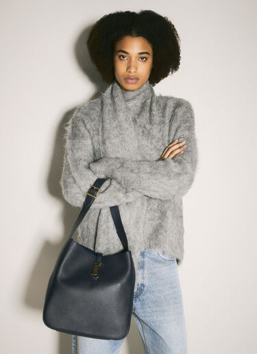 Le 5 à 7 Large Shoulder Bag Saint Laurent Le 5 à 7 Large Shoulder Bag Blue sla0258048