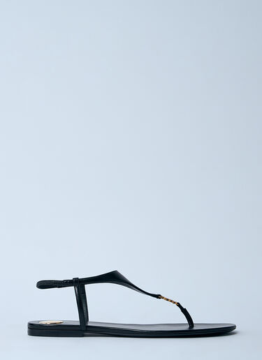 Saint Laurent Bridget 05 凉鞋  黑色 sla0259041