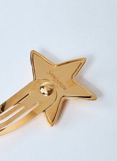 Cassandre Hair Clips Saint Laurent Cassandre Hair Clips Gold sla0259056