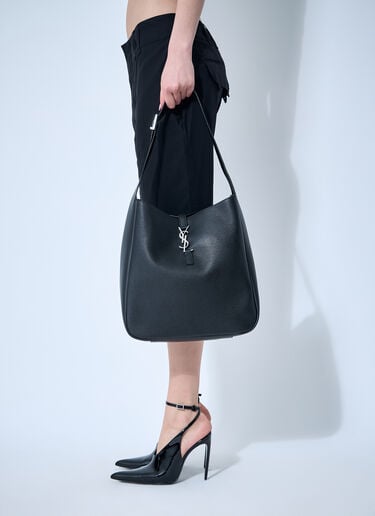 大号 Le 5 Ã 7 皮革单肩包 Saint Laurent 大号 Le 5 Ã 7 皮革单肩包 黑色 sla0259088